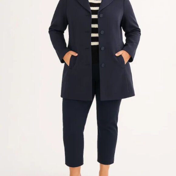 Cabi At Ease Topper, Size Small, Style #6670, Classic Navy - Picture 4 of 9